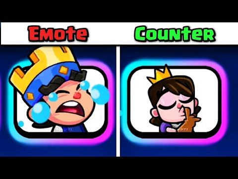 Clash Royale Emotes Have Some CRAZY Emote Counters 💀🔥