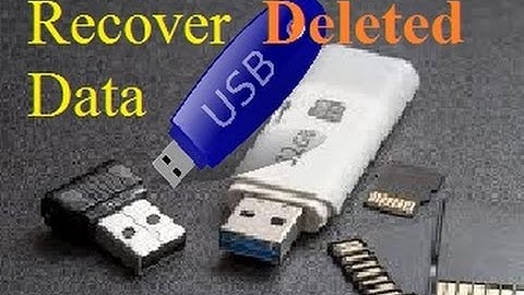 How To Recover deleted Data From Pendrive | SD Card | Hard disk Easily