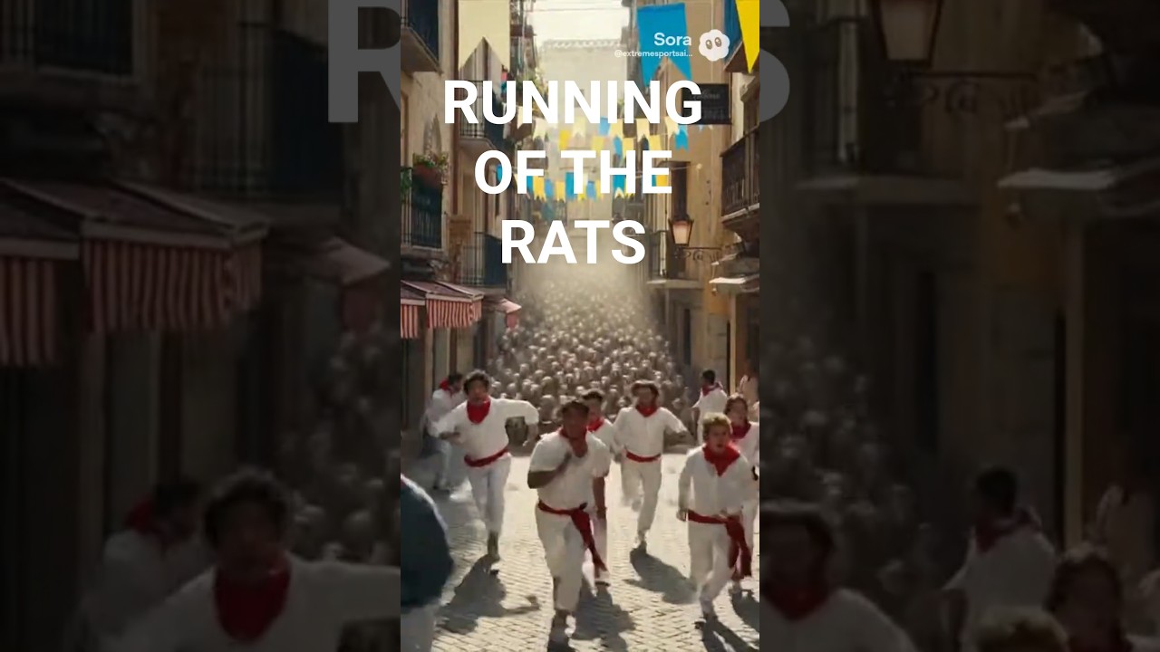 Running of the Swarm of Rats: Worst Festival Ever 😳🐀