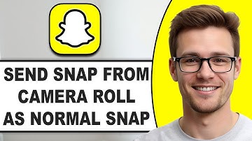 How To SEND Snaps From Camera Roll As a Normal Snap (2025) | Step by Step Guide