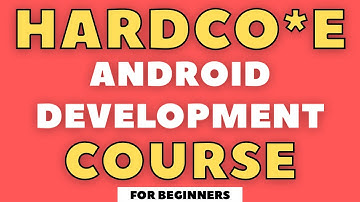 Learn Android Development in 12 Videos 🔥 | HARDCO*E Android Development Course 😱 | College Project 😍