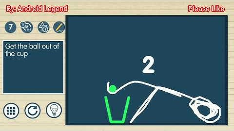 Brain on Line & Physics Level 7 All 3 stars Android Solution