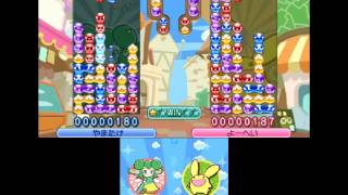 ぷよぷよth 3ds ぷよぷよ通ルールでwi Fi対戦 対人で大連鎖打とう 0 Youtube