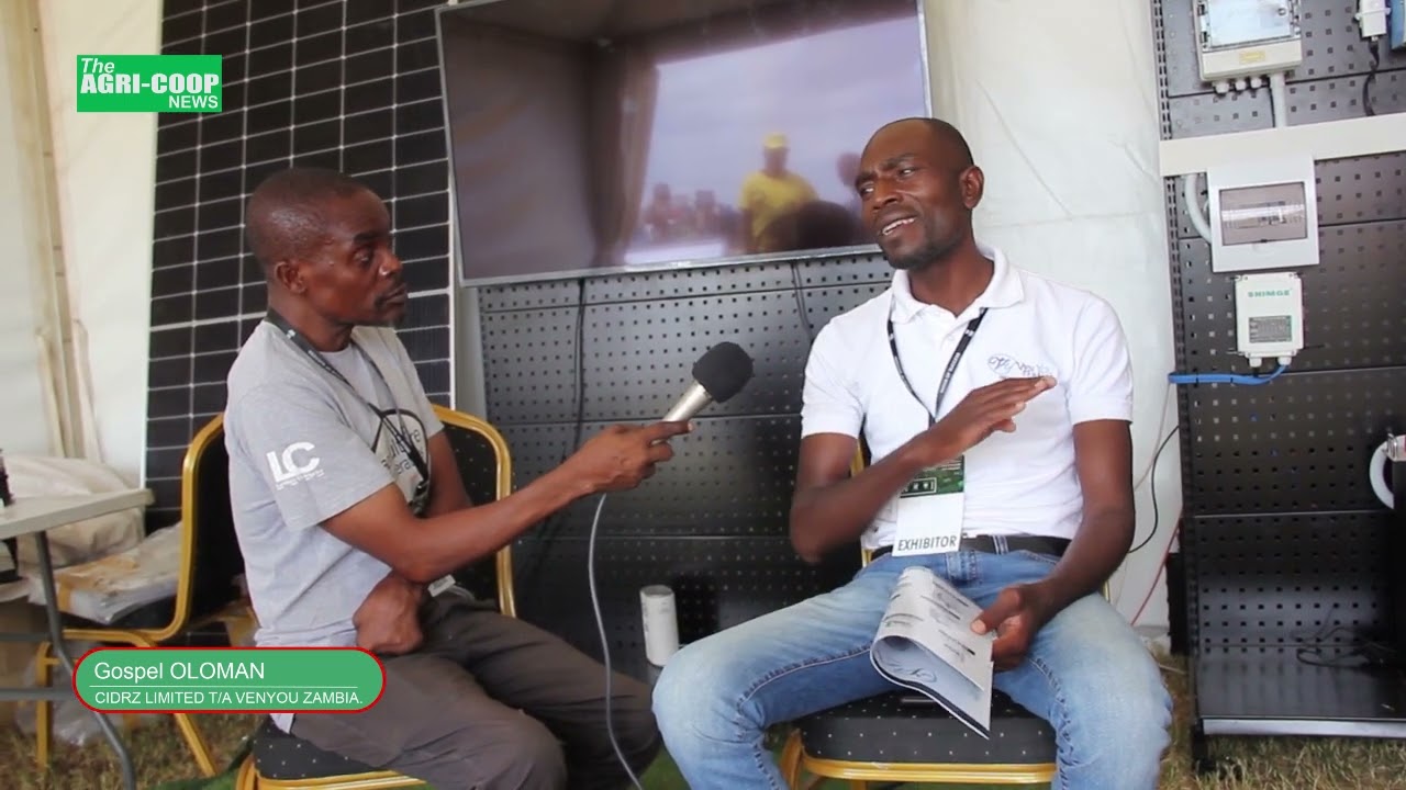 🔆 Solar Synergy: Mr. Nzima Meets Mr. Gospel from Venyou Solar at Agritech Expo 2025! 🌾⚡