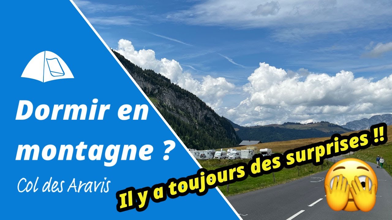 Dormir en montagne en camping car