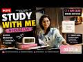 7 Hours 🤍 172/400 | Study With Me Live | Exam Month | 7 Papers | Rest Day: 3 Hours Focus Pomodoro