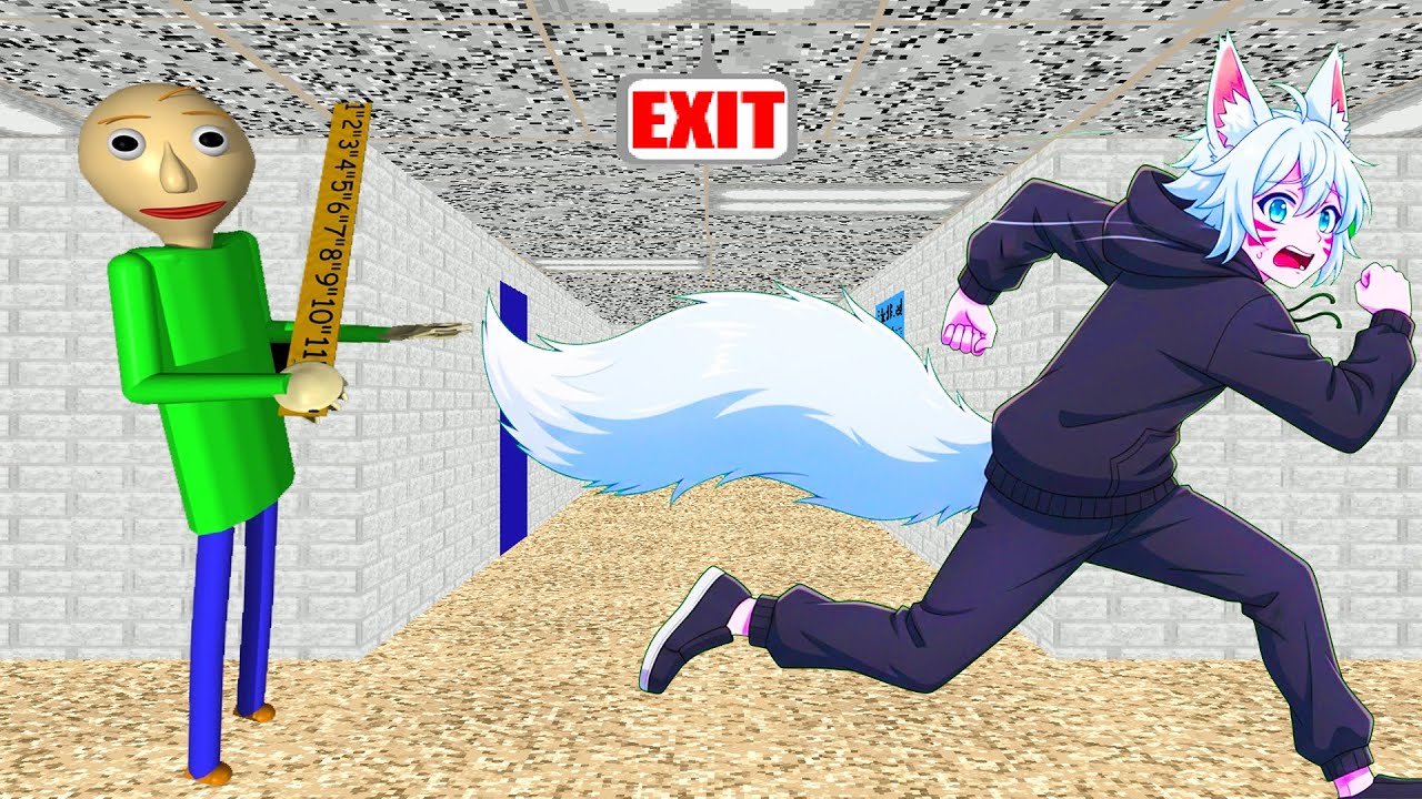 This Game Is Actually Impossible... 💢 | VTuber plays Baldi's Basics