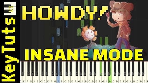 Learn to Play Howdy! from Undertale Yellow - Insane Mode