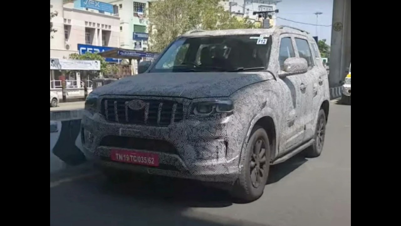 New Mahindra Scorpio 2021 Spy Shots