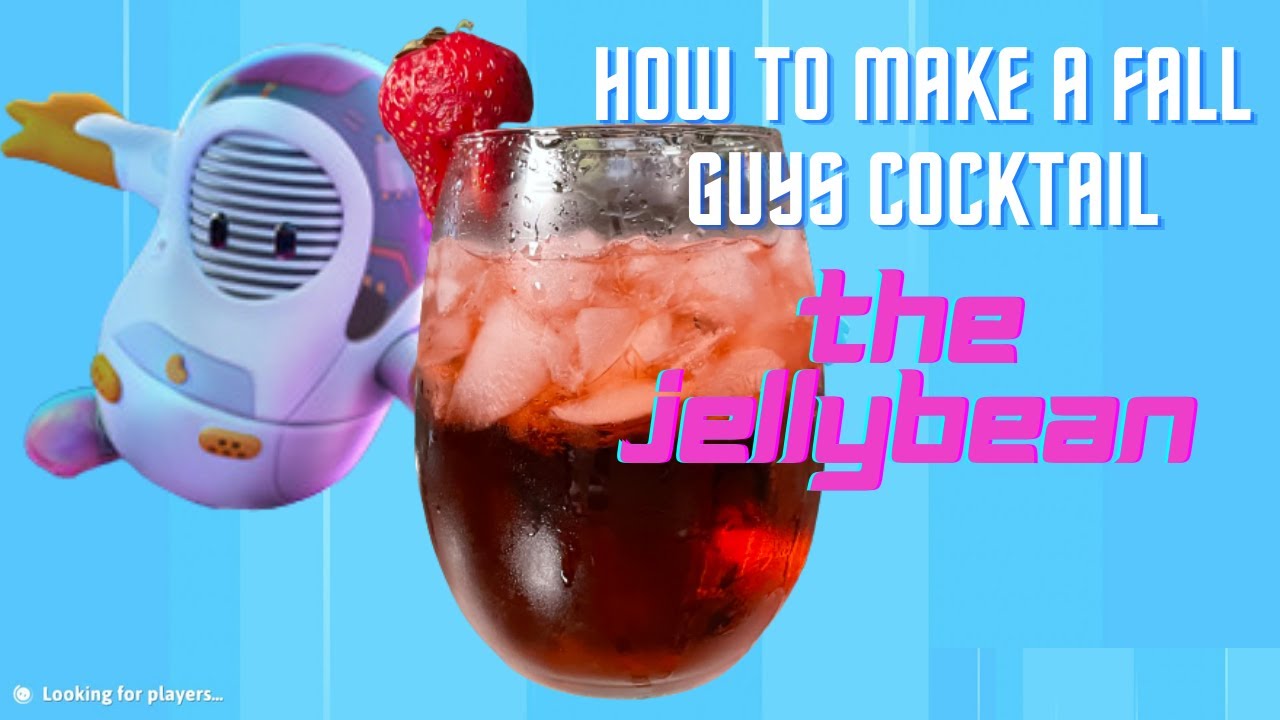 Playing Fall Guys and teaching how to make an original Fall Guys Cocktail.