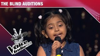 Aarohi Roy Performs On Ab Ke Sajan Sawan Mein The Voice India Kids Episode 8