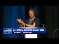 Opening Ceremony of the 16th U.S.-Africa Business Summit