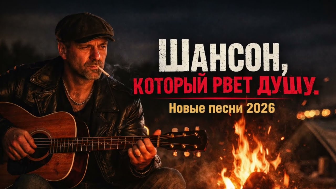 ❤️ Шансон, который трогает до слёз – Лучшие новые песни 2026/🎵  Слёзы и любовь в каждом аккорде ❤️