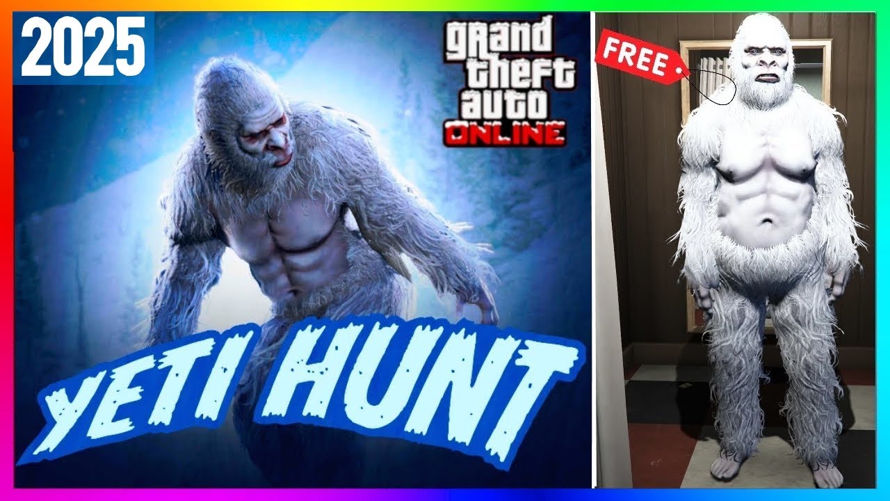 CHRISTMAS YETI HUNT EVENT How To Spawn FREE OUTFIT New Money GTA 5 