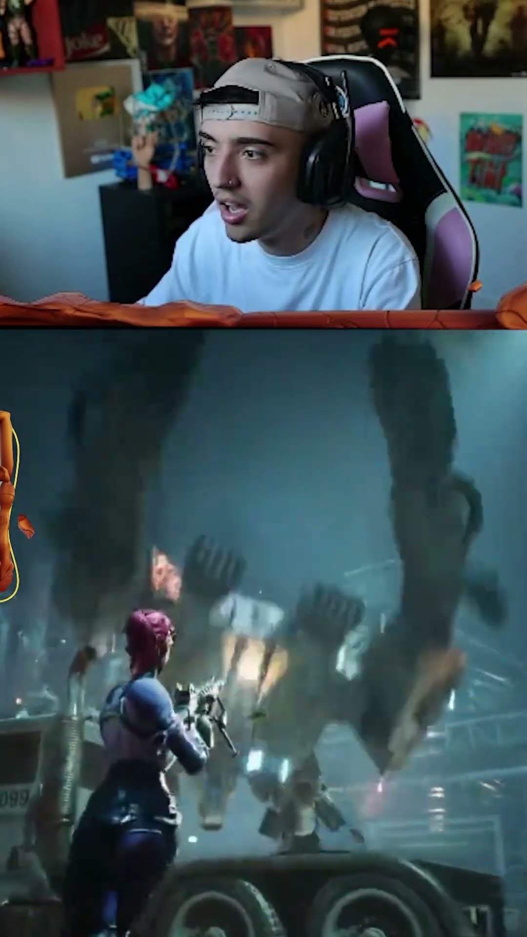 MI REACCIÓN A FORTNITE CREATIVO 2.0 #shorts @Agustin5111