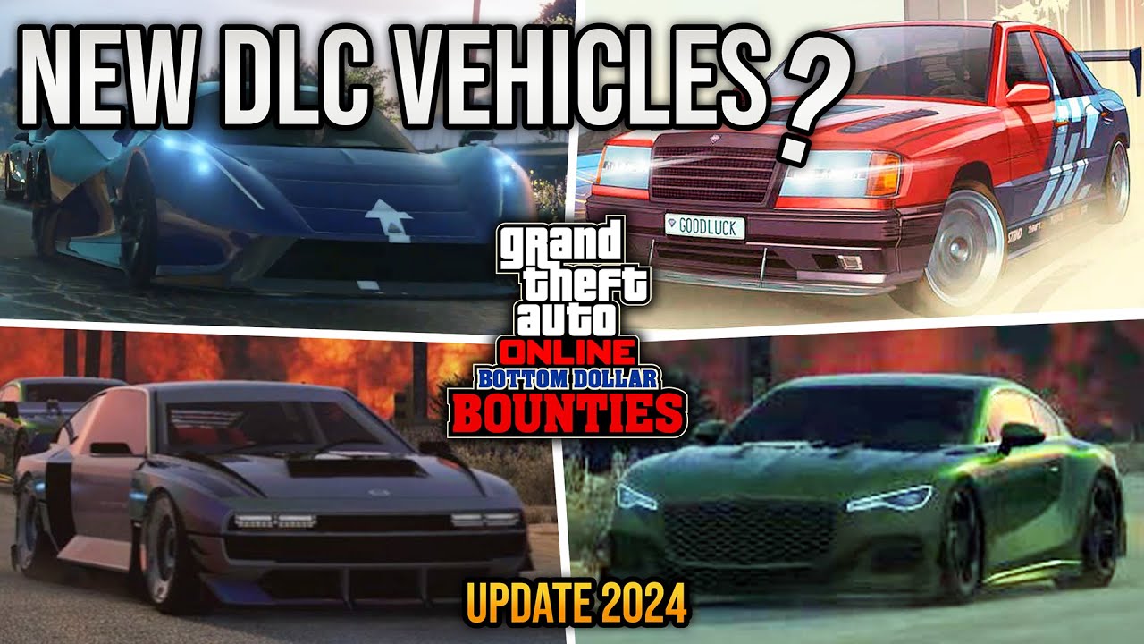 GTA 5 Online Bottom Dollar Bounties DLC ALL CONFIRMED CARS 8 NEW 
