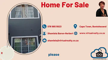 4 Bedroom house for sale in Bonteheuwel,Cape town