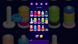 Nut Sort Level 129 Walkthrough | Nuts — Color Sort 129 solution