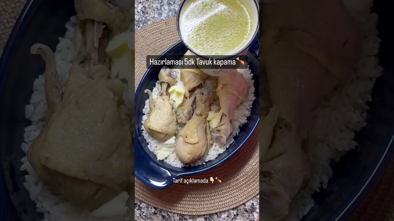 Hazırlaması 5dk Tavuk kapama ???? #pratiktarifler #yemektarifleri #food #yemek #recipe #tarif