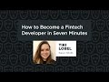 Tiki lobel  how to become a fintech developer in seven minutes react summit 2023