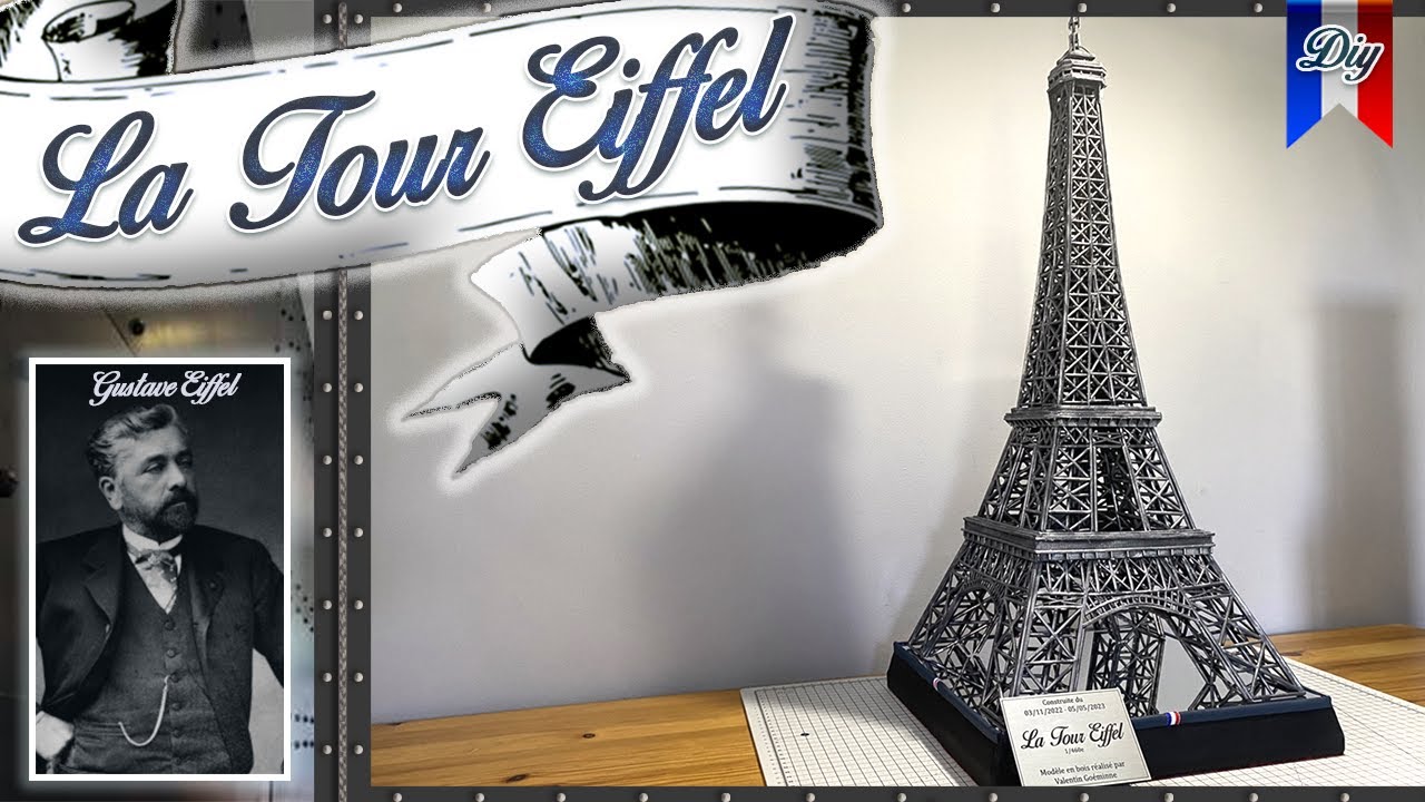 Comment faire la VRAI TOUR EIFFEL !!! DIY - YouTube
