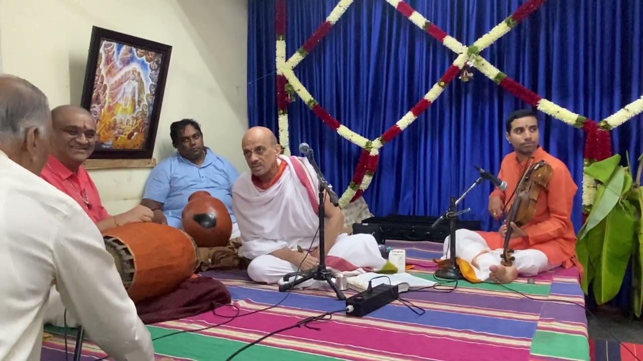 Music Concert of Dr. Vidyabhushana and party on 28th  Aug 2025 at SBI officer’s colony.