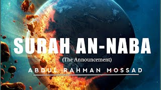 Surah An-Naba by Abdul Rahman Mossad Resimi