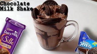 Chocolate Milk Shake with Oreo & Dairy Milk without icecream| 5 min Fireless recipe for competition