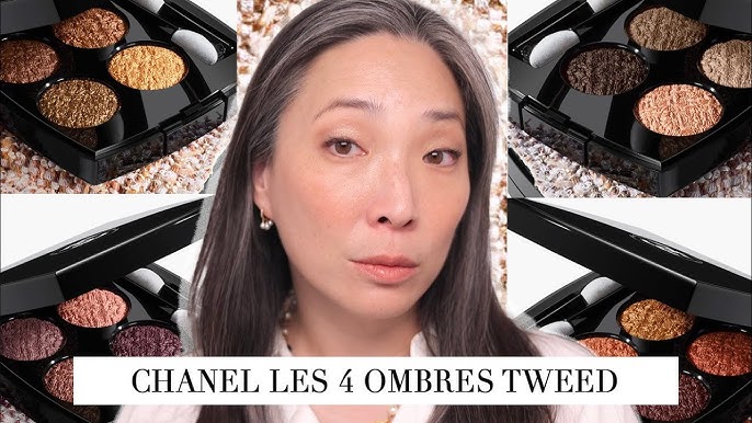 NEW CHANEL TWEED EYESHADOW PALETTE COLLECTION SWATCHES & FIRST IMPRESSIONS  