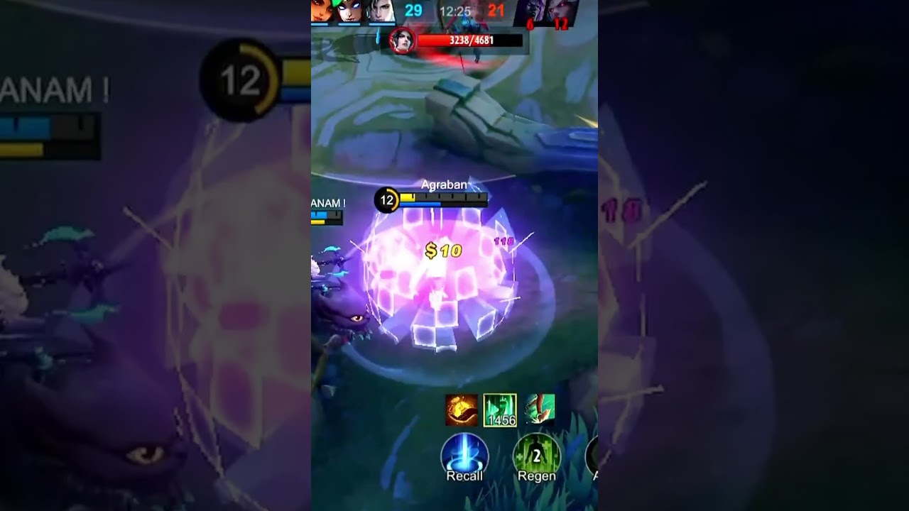 Kerusuhan Di Mid Lane Mathilda MobileLegends 🤣 