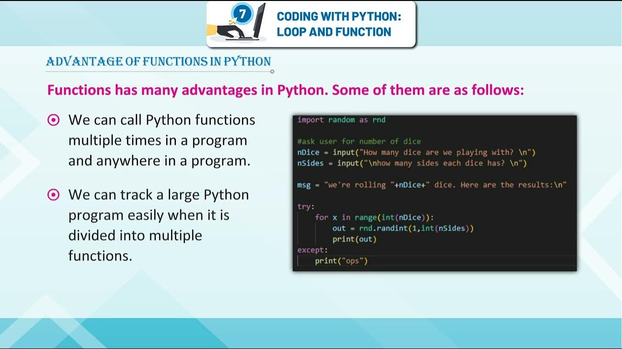 Coding with Python: Loop and Function - Kaizen Core Class 8 - YouTube
