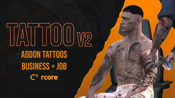FiveM Tattoos - Business + Job & Addon tattoos!