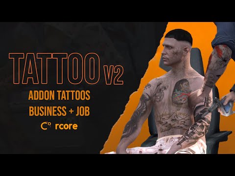 FiveM Tattoos - Business + Job & Addon tattoos!