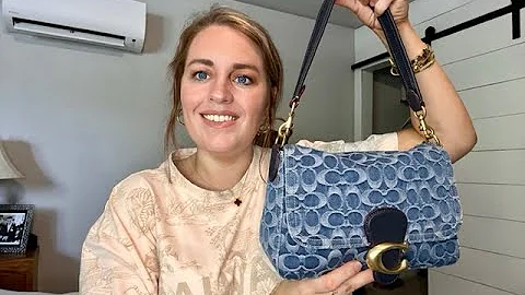 WHAT FITS IN THE COACH DENIM SOFT TABBY?