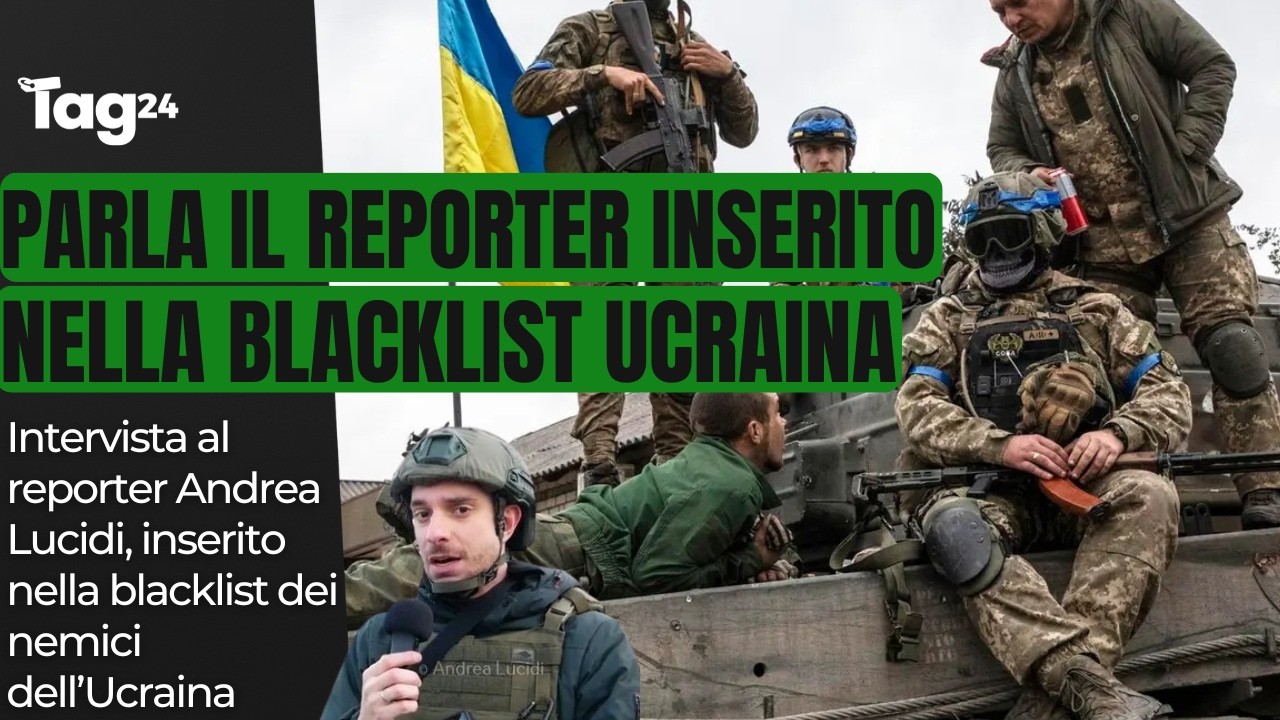 Ucraina, la situazione sul campo raccontata da Andrea Lucidi, inserito nella blacklist di Kiev
