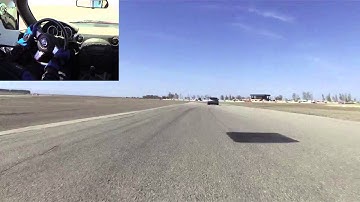 Buttonwillow 13CW 3/16/14 - Mazda MX5 - Bumper/Interior Cam