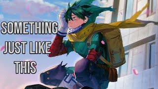 「Nightcore」→ Something Just Like This (Rock Version)