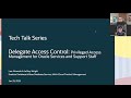Exadata Database Service and BaseDB Tech Talk  - Delegate Access Control
