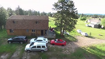 Parrot Bebop 2 - Flight Plan & Flyin around the Cabin, Flaming Gorge