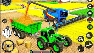 New Tractor and Harvester go to parking and end point /tractor wali video game screenshot 5