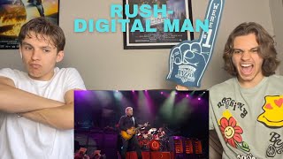 Twins React To Rush- Digital Man!!!!
