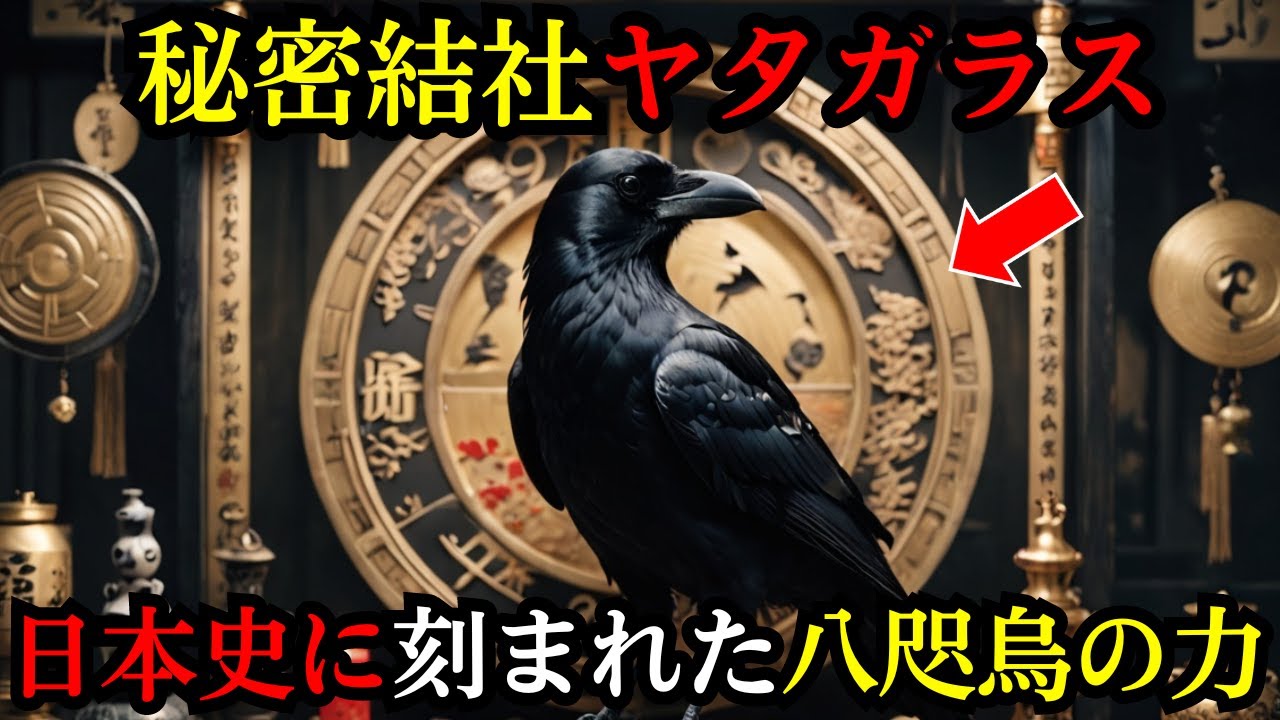 秘密結社ヤタガラス(八咫烏)…日本神話に潜む謎と古代の秘密【都市伝説 ミステリー】 - YouTube