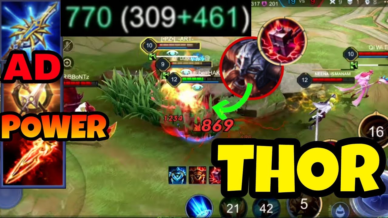 Ormarr CRAZY AD DAMAGE!! /ROV, LiênQuânMobile ,펜타스톰, AOV, 傳說對決, 伝説対決