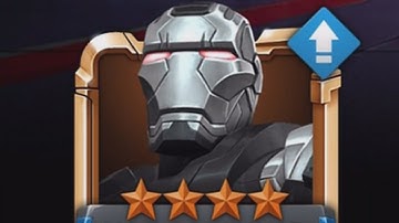 MARVEL: Contest of Champions (iOS/Android) WAR MACHINE leveling him up PART 3