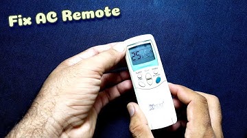 AC Remote Control Not Responding - How To Fix Xpert Air Conditioner Remote Control