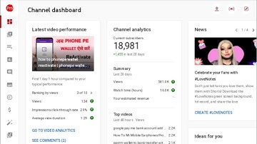 how to open youtube dashboard on chrome browser in desktop site | desktop mode