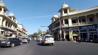 Driving in Jaipur (MI Road) - Rajasthan, India