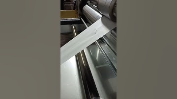 Paper on paper, tissue box window patching machine all servo motors