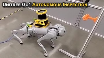 Unitree Go1 Autonomous Inspection with ROS 2 Humble