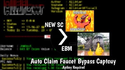 NEW | Auto Claim Faucet Bypass Captcuy EarnBitMoon via Termux
